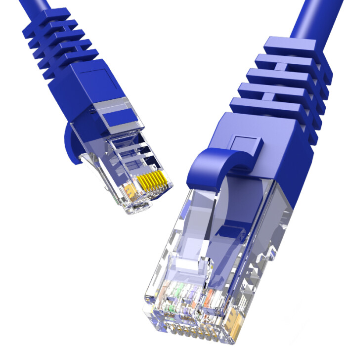 麦森特(MAXCENT)超五类网线CAT5e百兆非屏蔽双绞线宽带连接线工程家装成品网络跳线2米MC5-2F